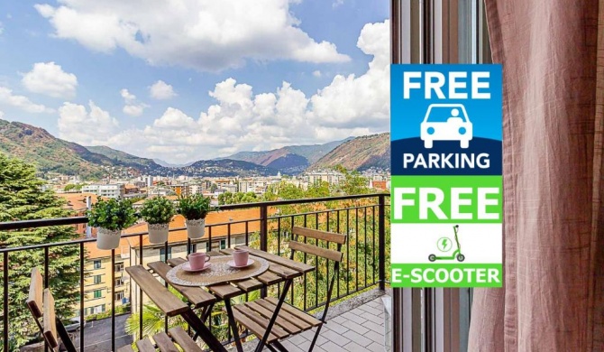 Panorama - Parking & Scooters Free