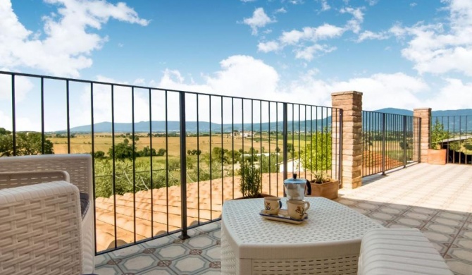 Nice apartment in Cortona with view and private terrace