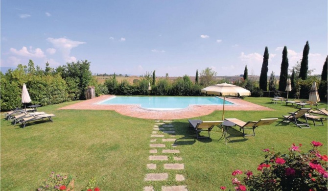 Amazing apartment in Cortona AR with 2 Bedrooms, WiFi and Outdoor swimming pool