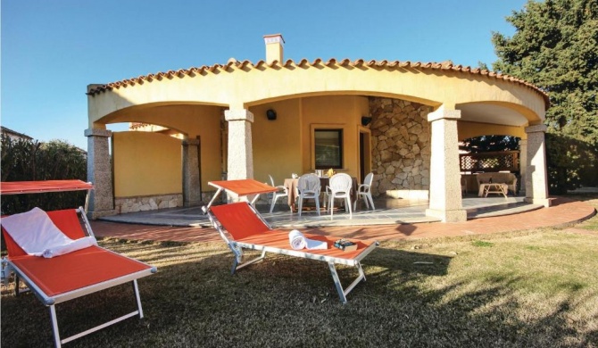 Nice home in Costa Rei -CA- with 3 Bedrooms and WiFi