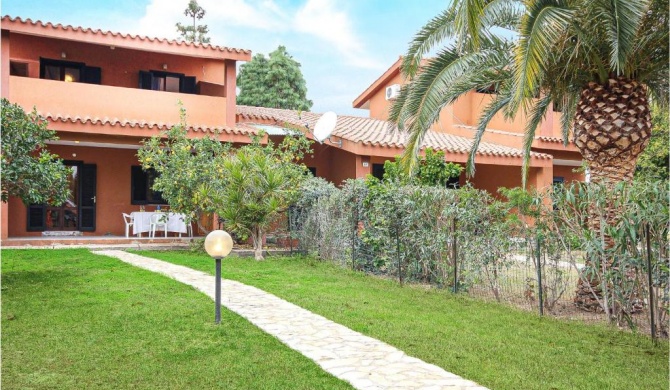 Stunning apartment in Costa Rei -CA- with 1 Bedrooms and WiFi
